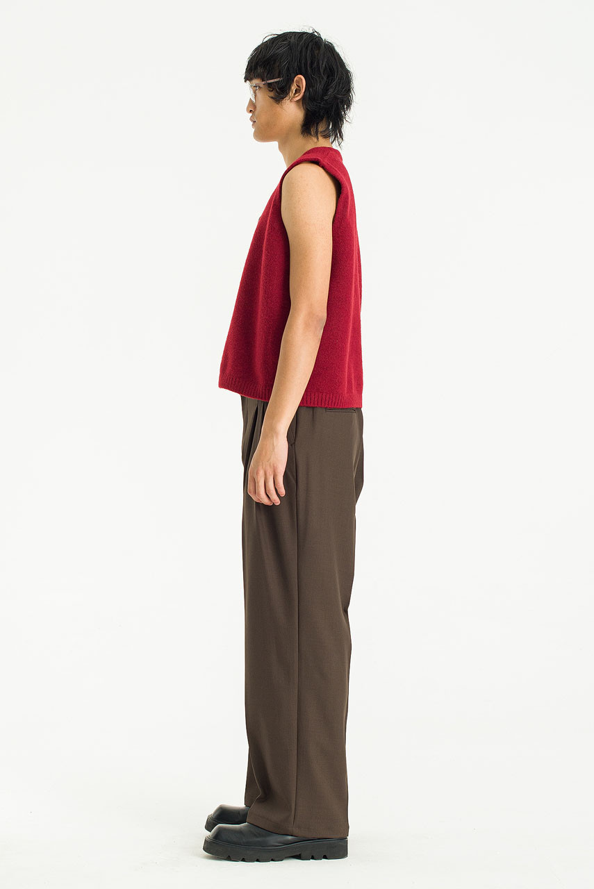 Menswear | Button-Front Vest, Red