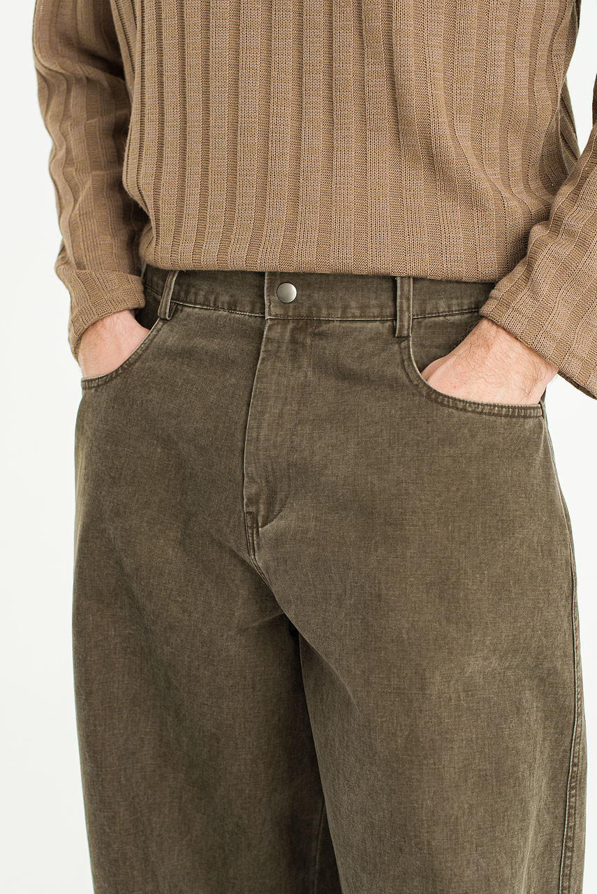Menswear | Pigment Balloon Pants, Brown