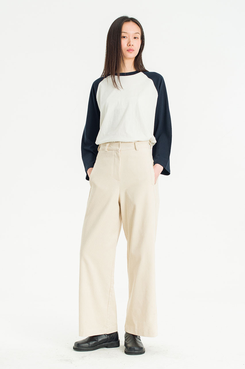 Whisper Cord Pants, Ivory