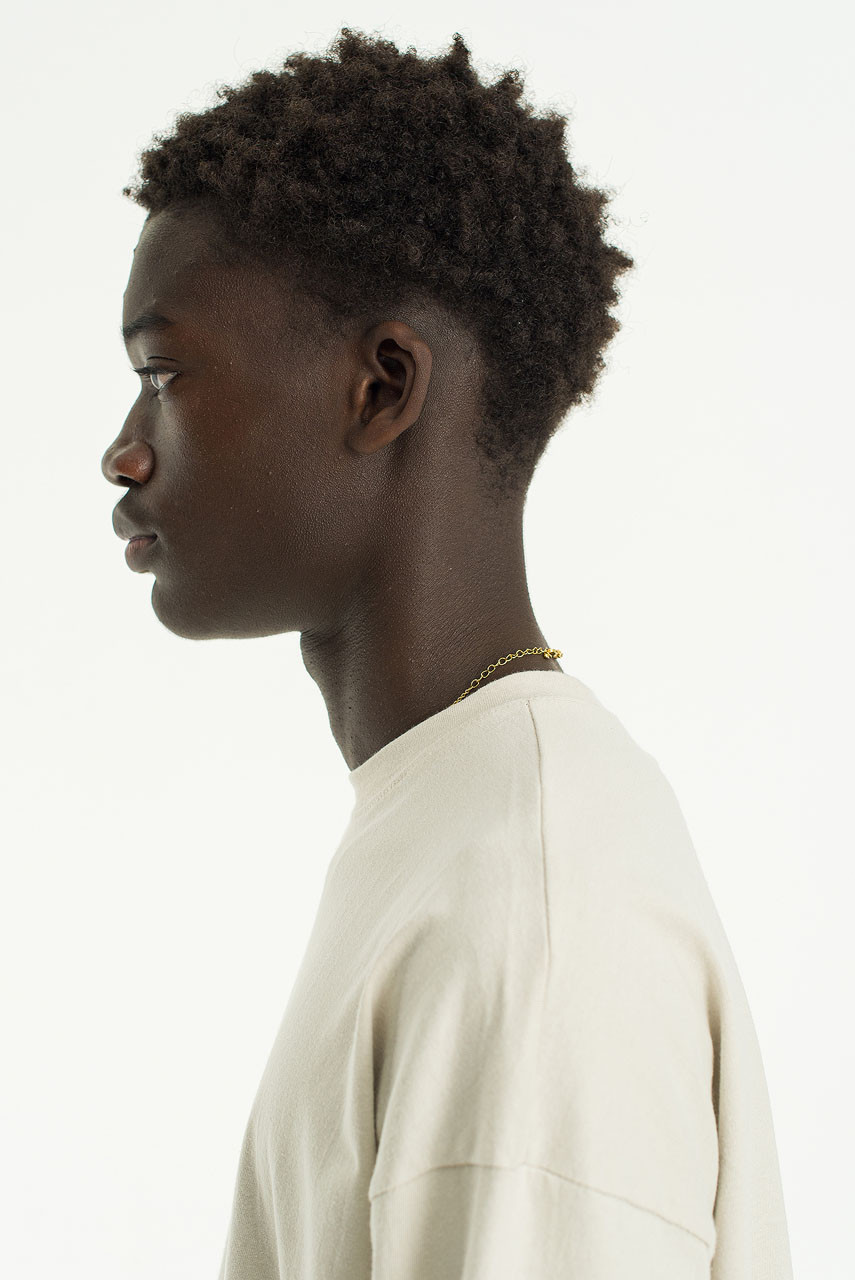 Menswear | Soft Long Sleeve Tee, Beige