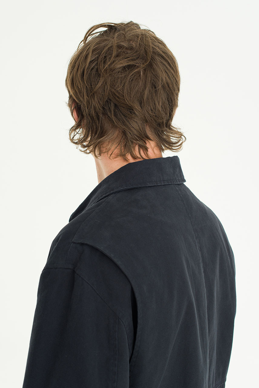 Menswear | Cropped Mechanic Jacket, Navy