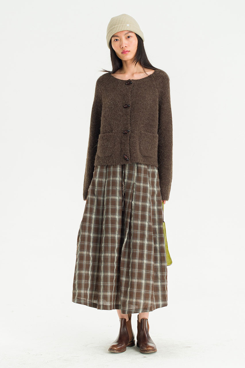 Haze Knit Cardigan, Brown