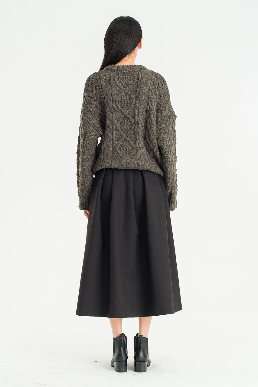 Rove Balloon Skirt, Black