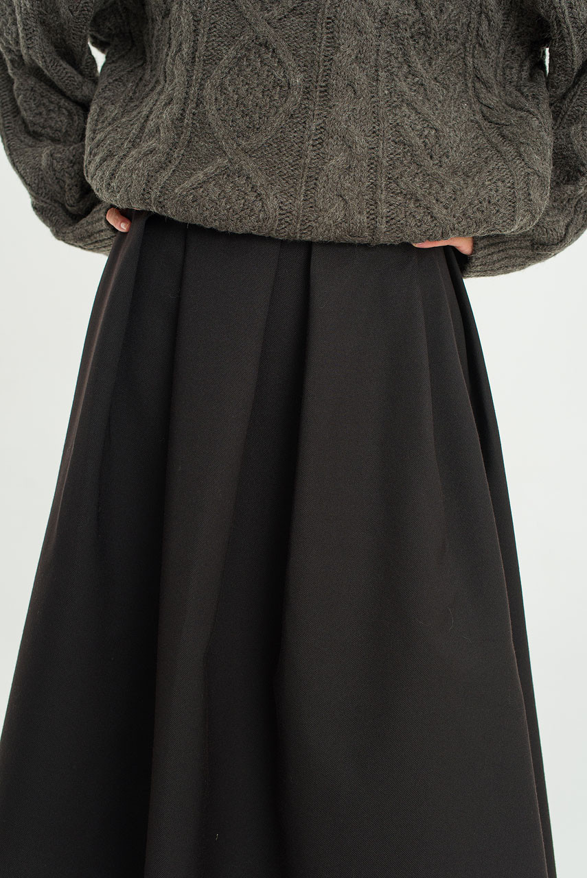 Rove Balloon Skirt, Black