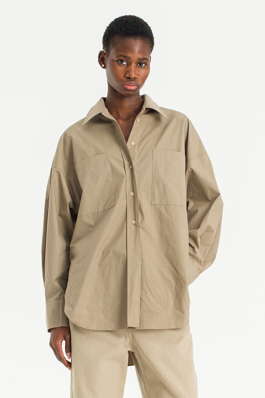 Day Long Shirt, Brown