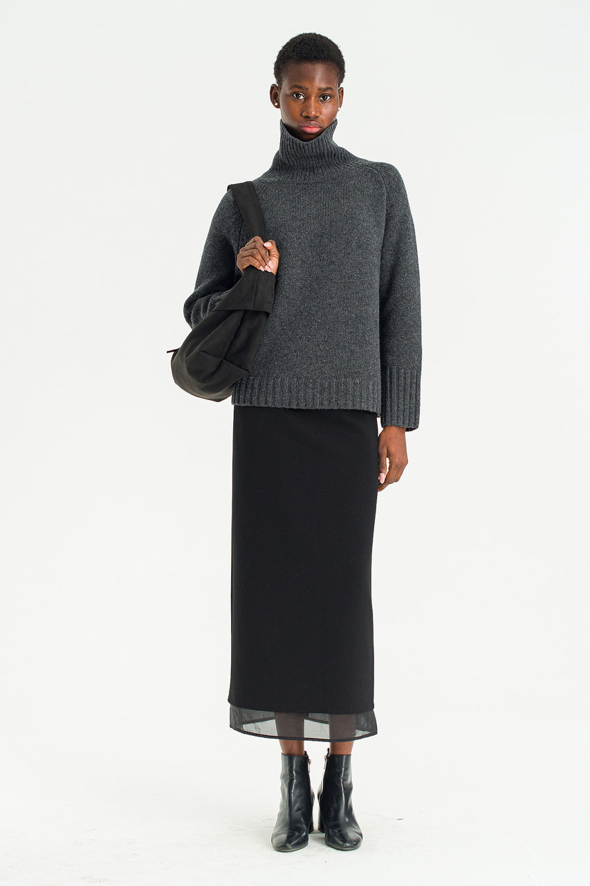 Still Tailor Skirt, Black