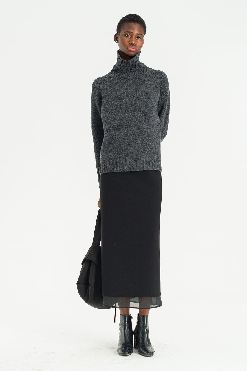 Softline Roll Knit, Charcoal