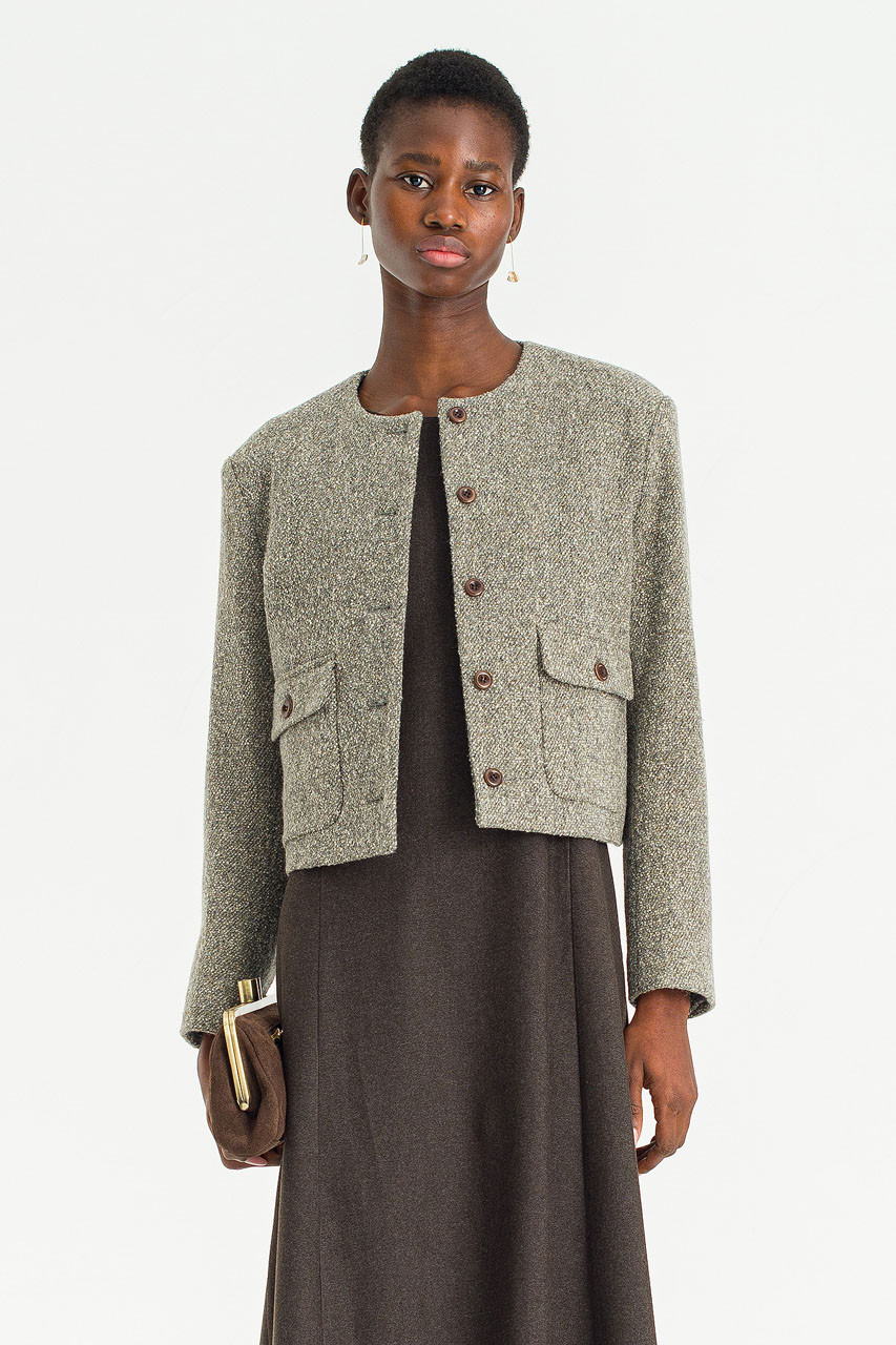 Hale Tweed Jacket, Grey