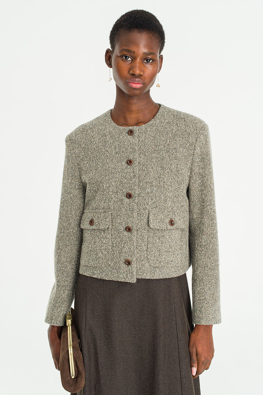 Hale Tweed Jacket, Grey