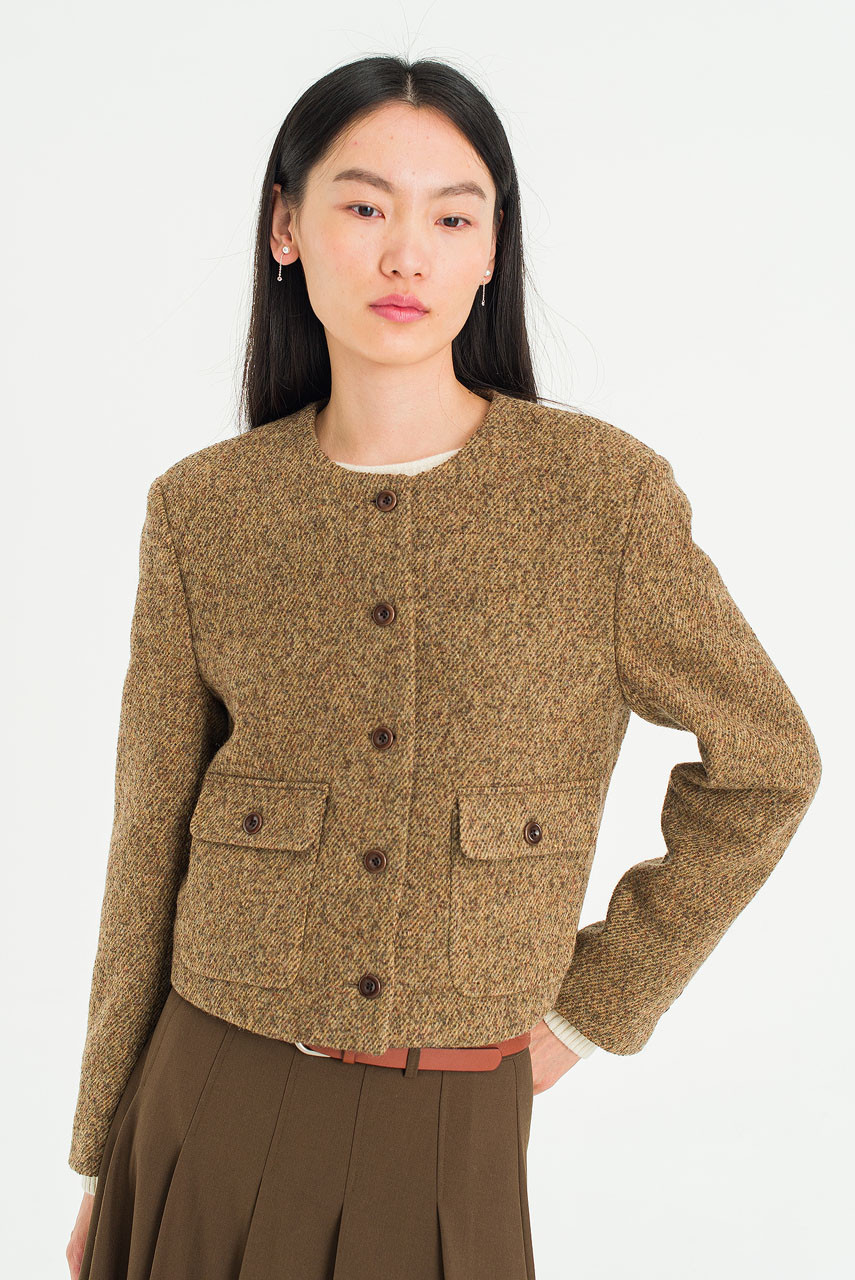 Hale Tweed Jacket, Brown