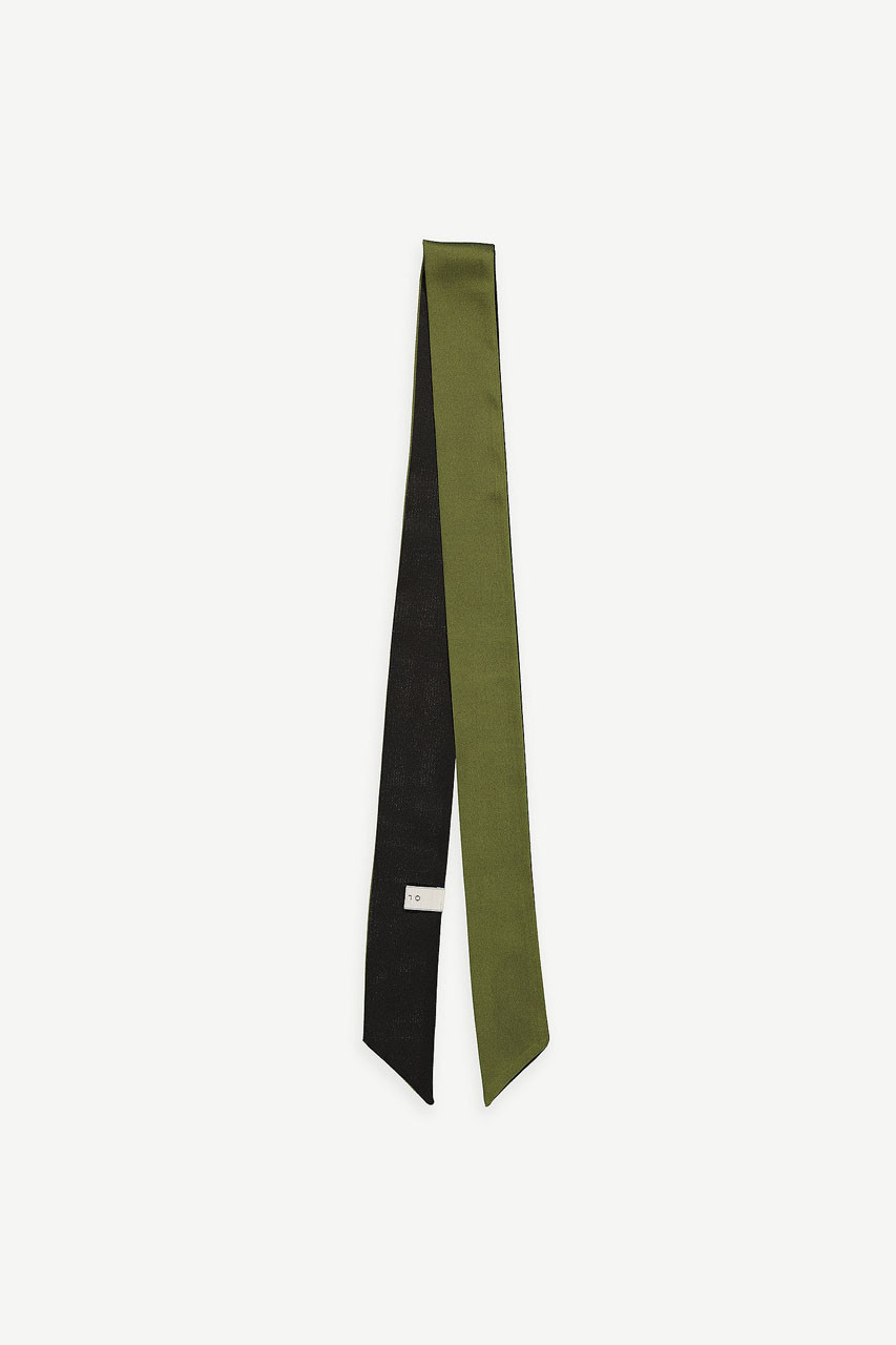 Bea Colour Contrast Scarf, Green