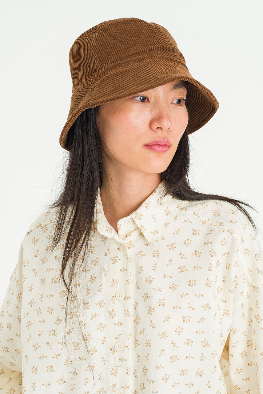 Cord Haven Hat, Brown