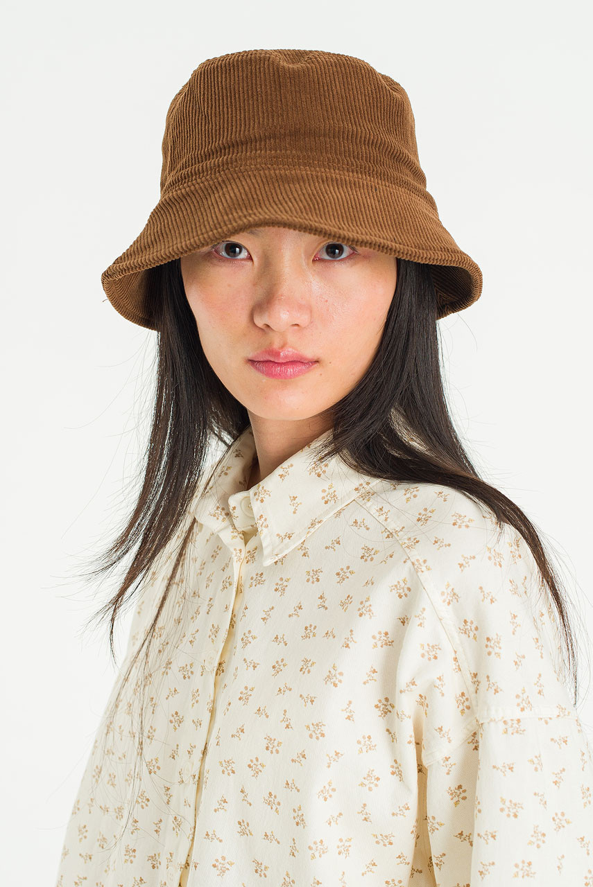 Cord Haven Hat, Brown