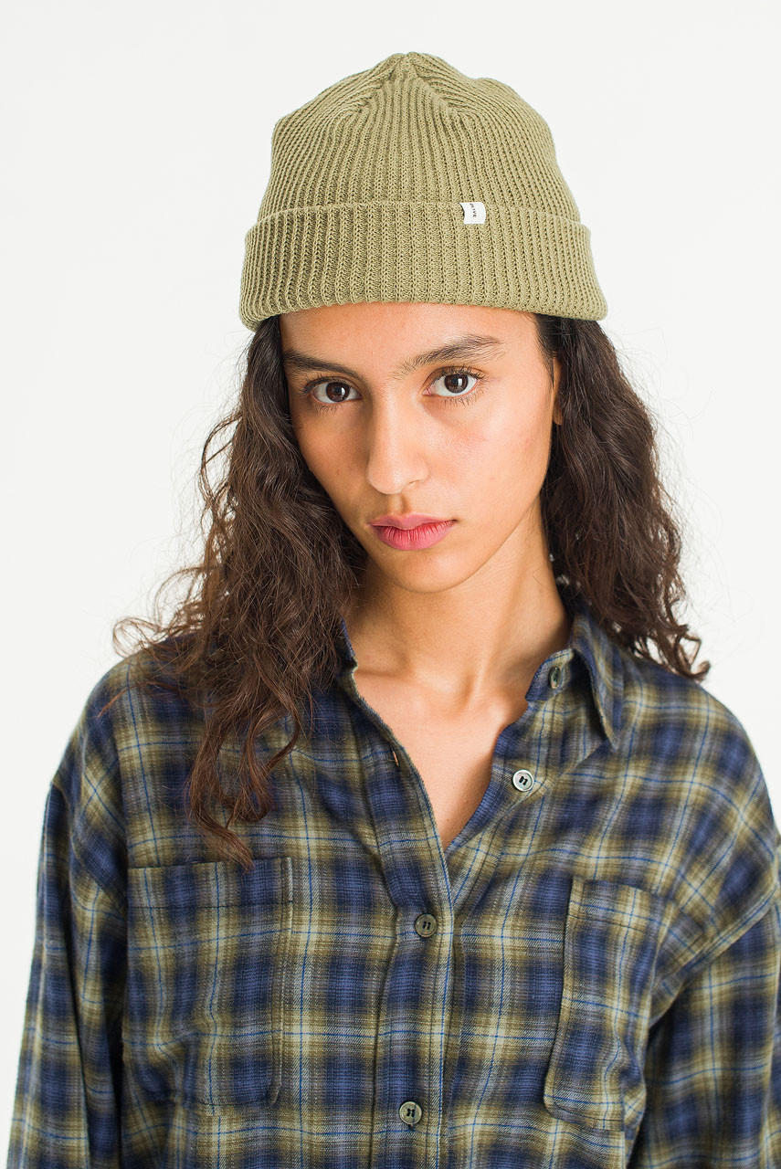 Pavo Short Beanie, Sage