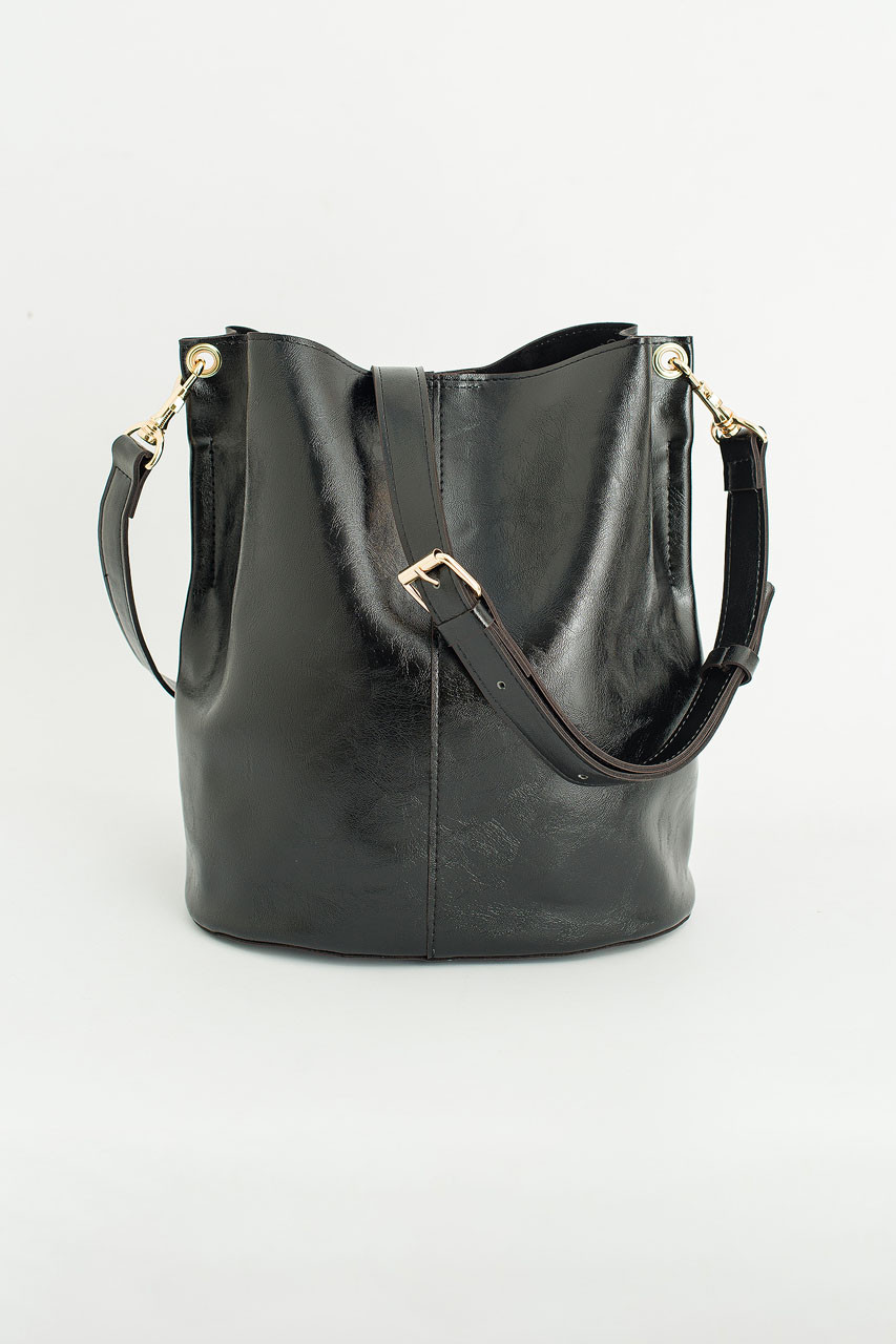Mare Bucket Bag, Black