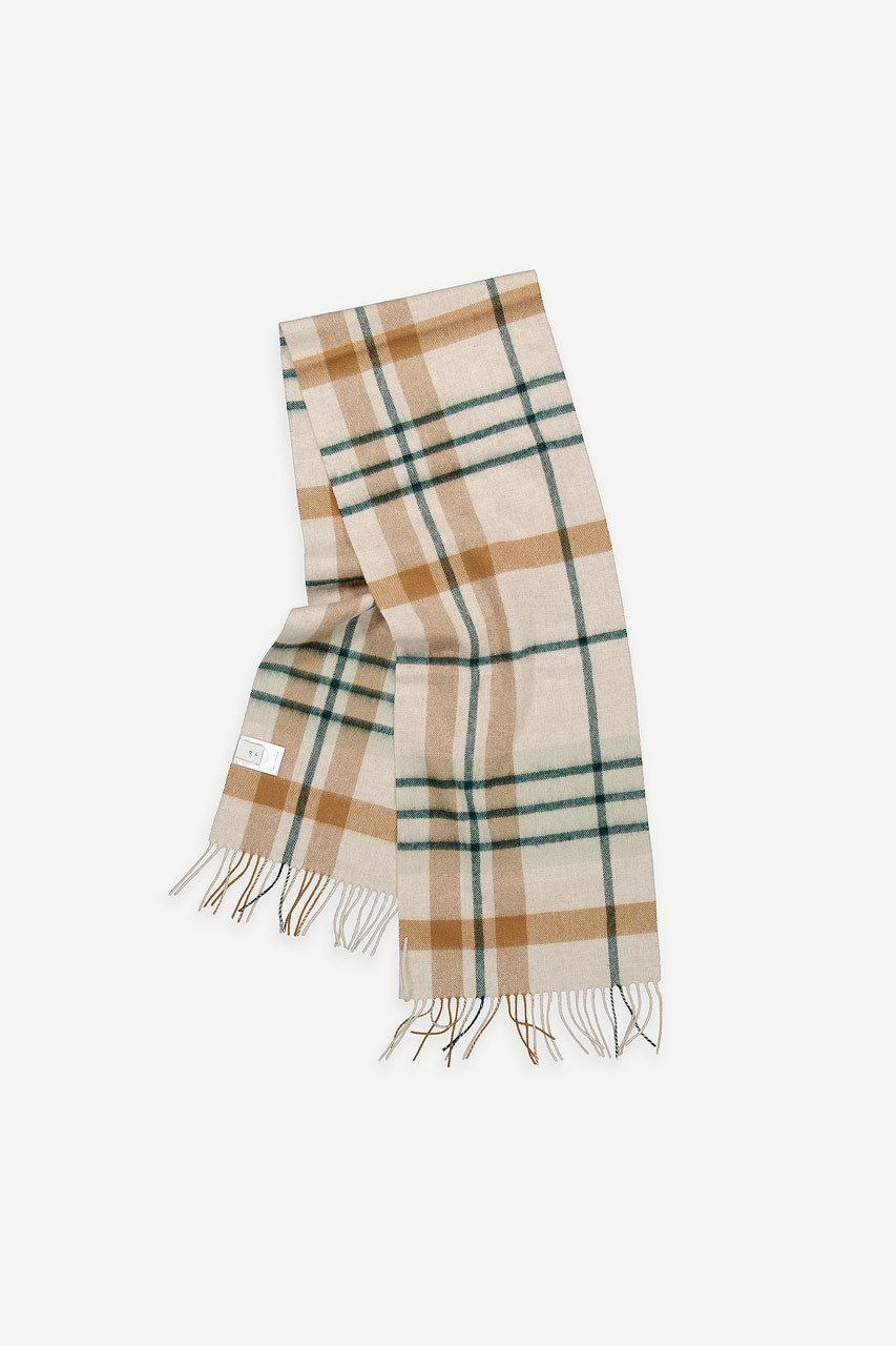 Menswear | Tartan-Style Scarf, Montblanc