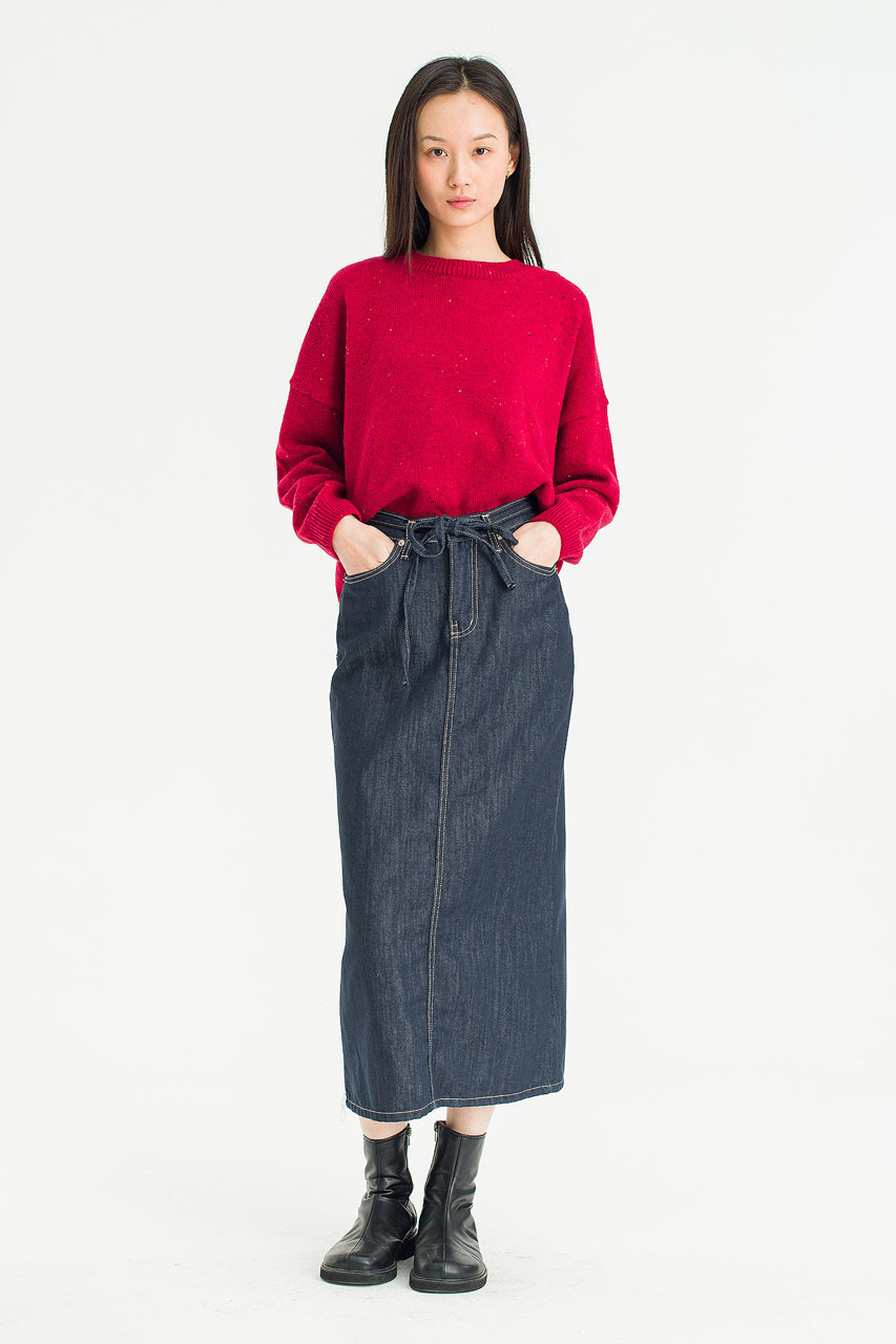 Indigo Line Skirt, Indigo