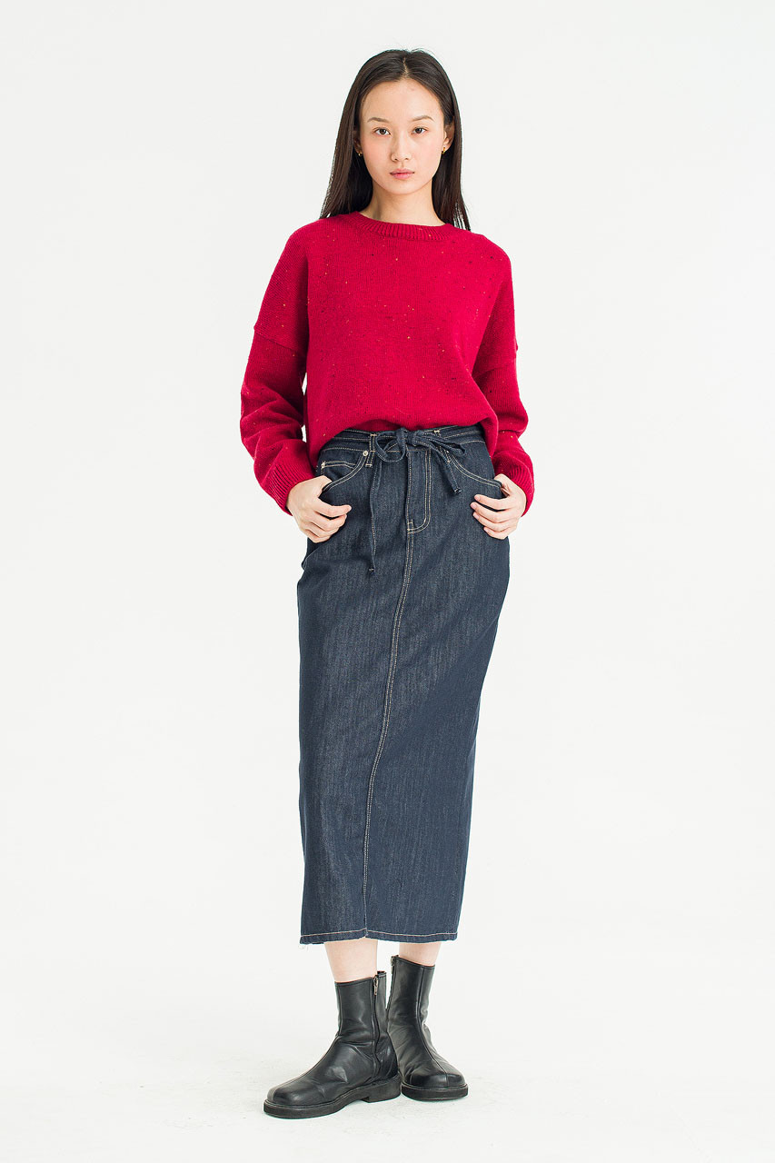 Indigo Line Skirt, Indigo