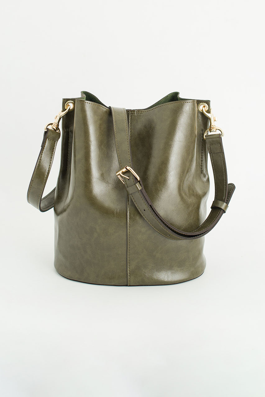 Mare Bucket Bag, Khaki