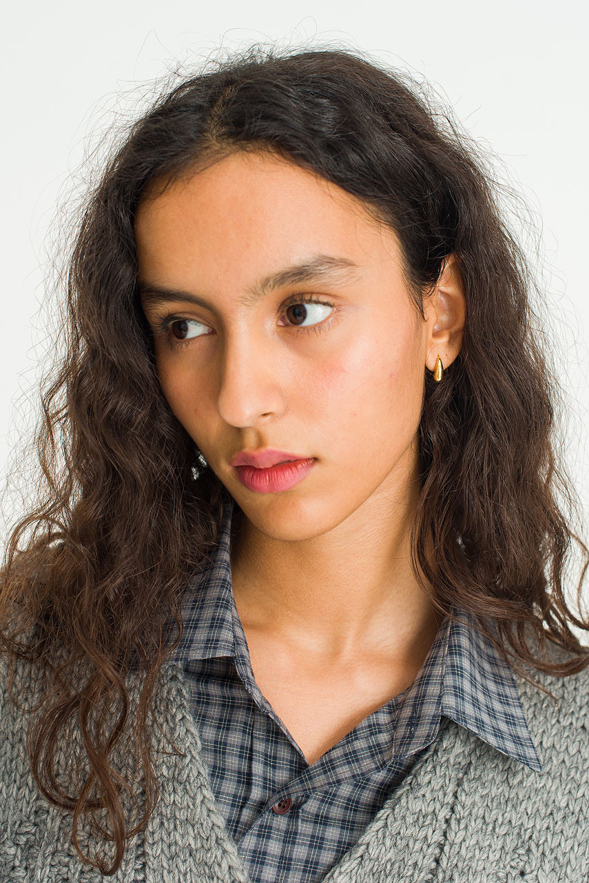 Yumi Droplet Earrings, Gold