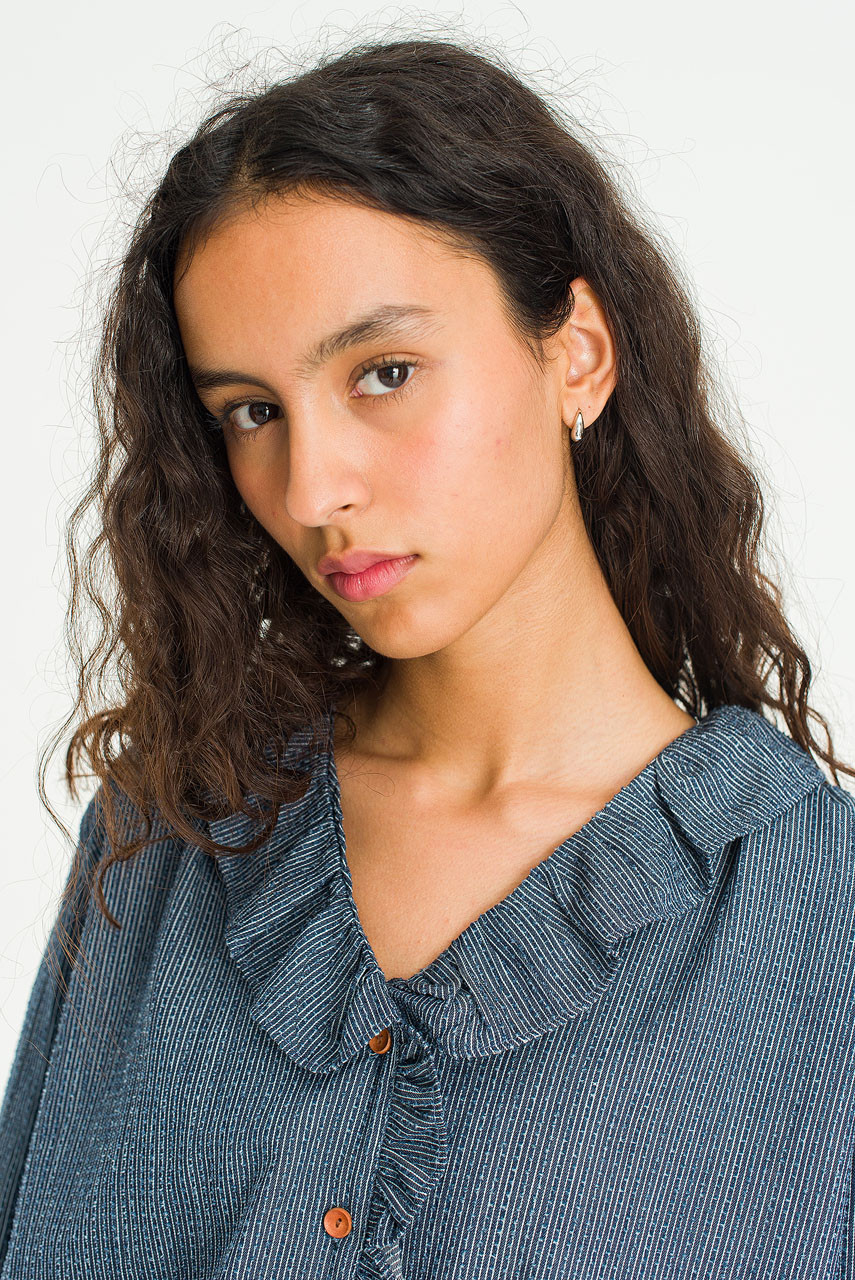 Yumi Droplet Earrings, Silver