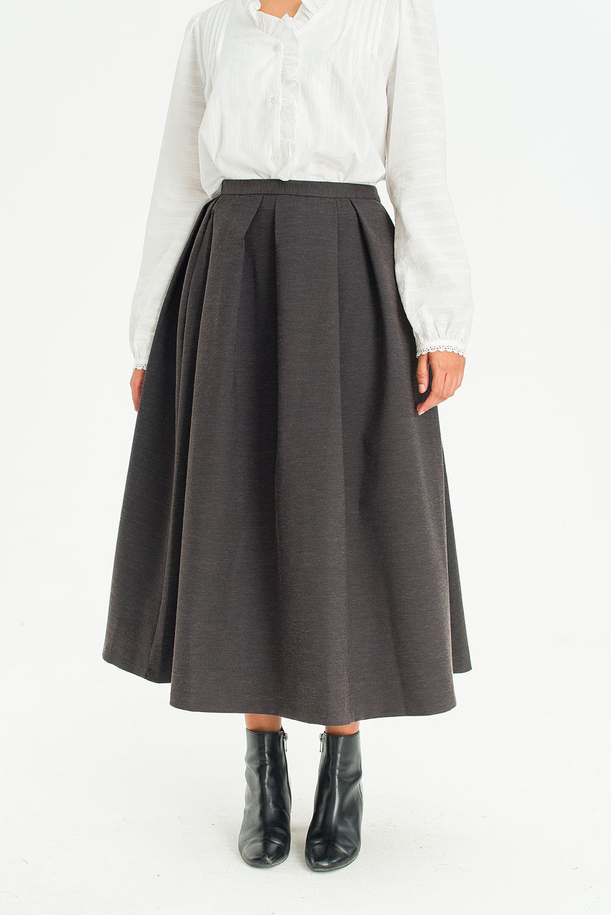 Rove Balloon Skirt, Charcoal