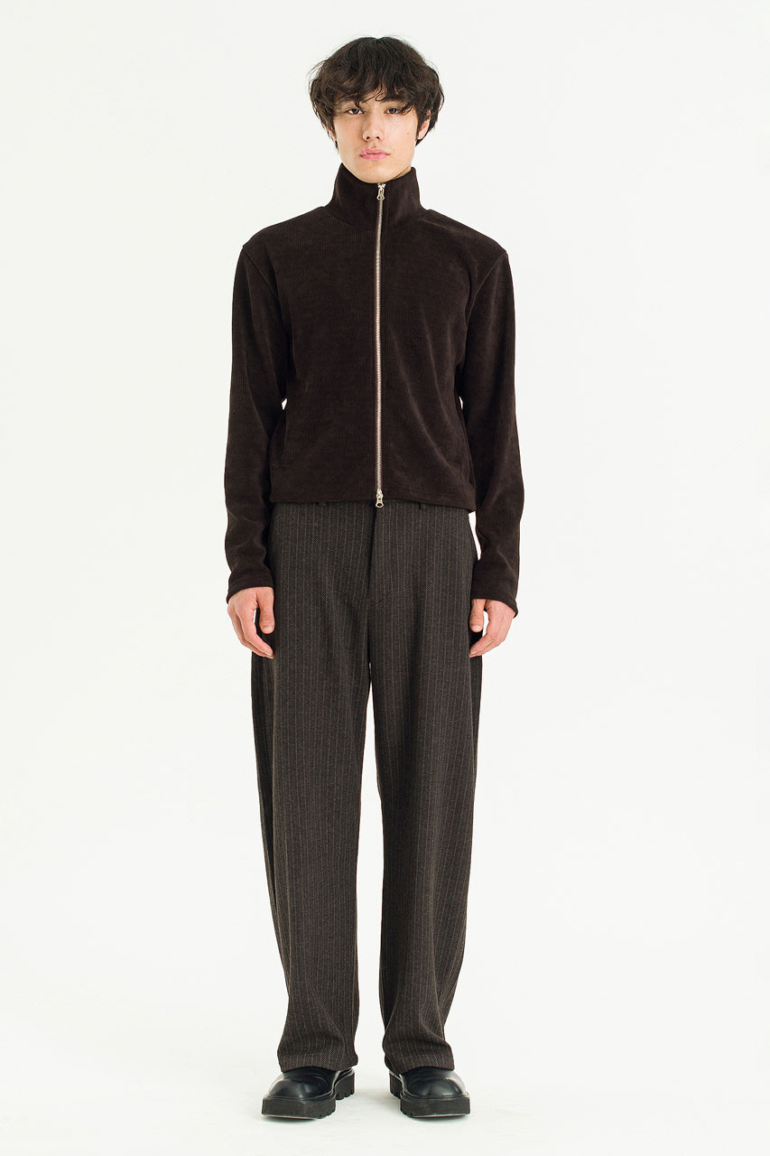 Menswear | Shadow Stripe Pants, Brown