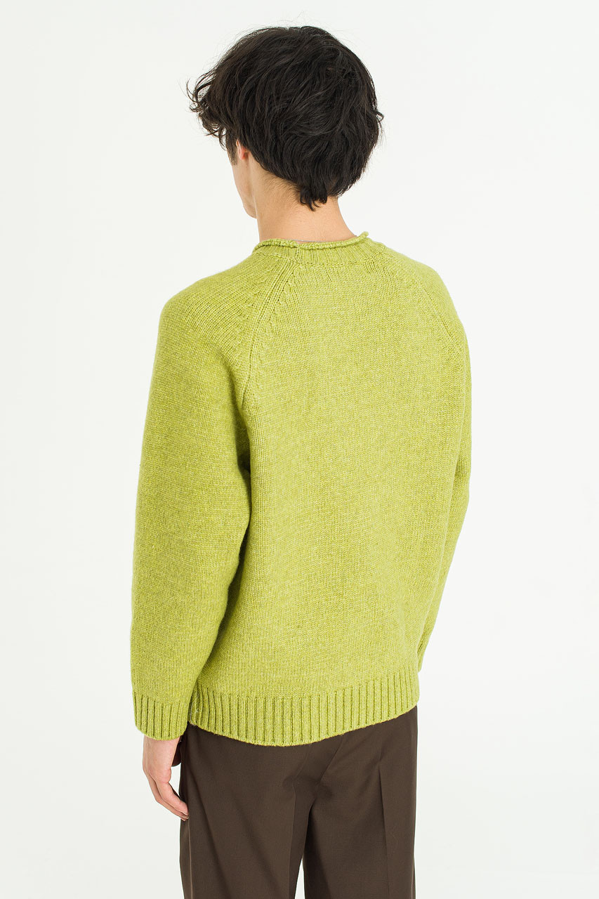 Menswear | Boxy Pocket Knit, Pea