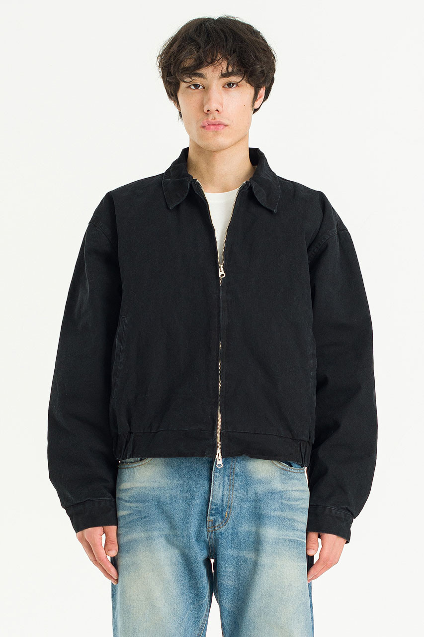 Menswear | Washed Blouson, Black