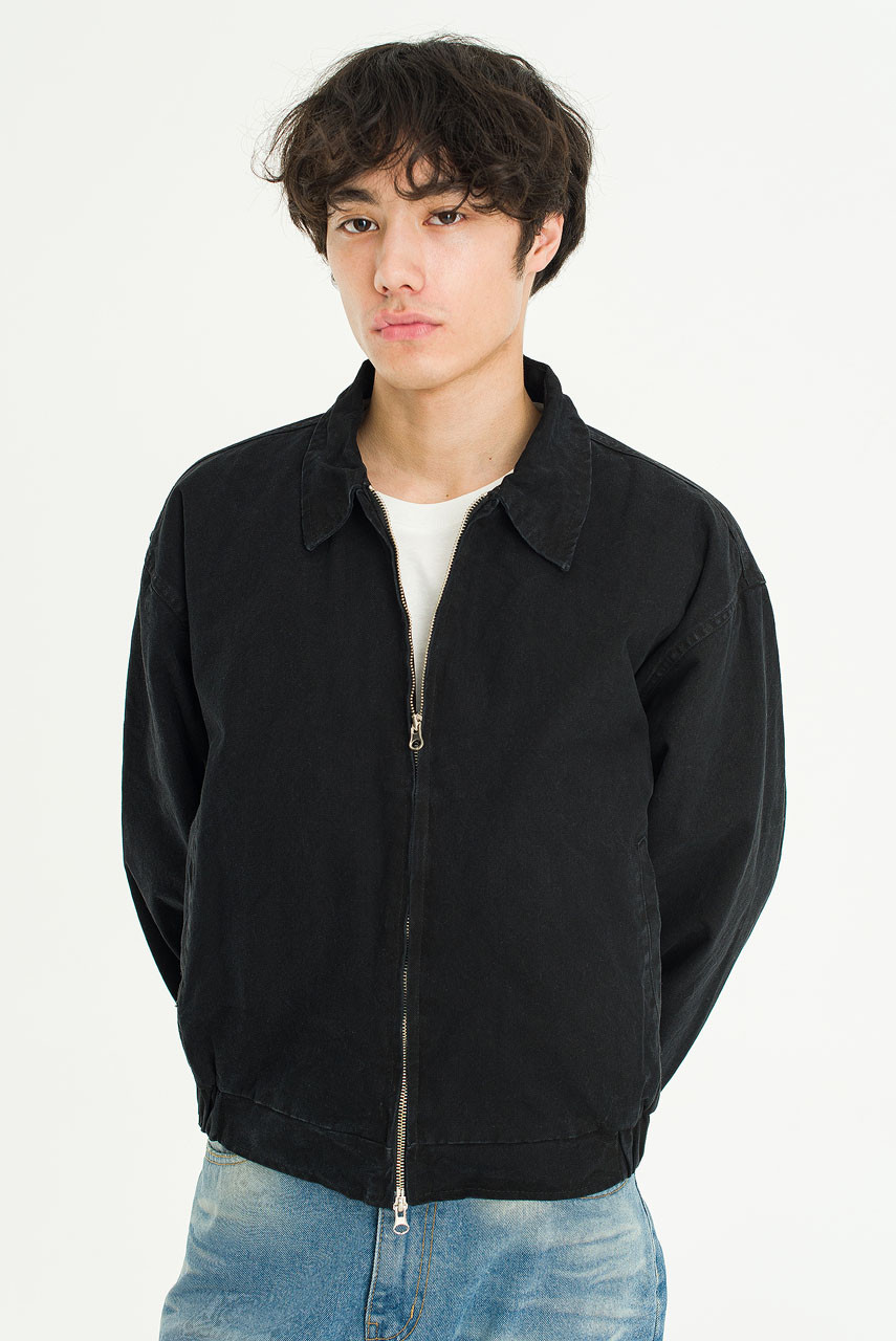 Menswear | Washed Blouson, Black