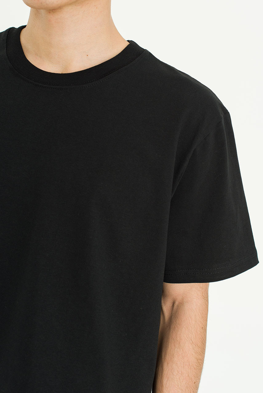 Menswear | Cropped T-Shirt, Black