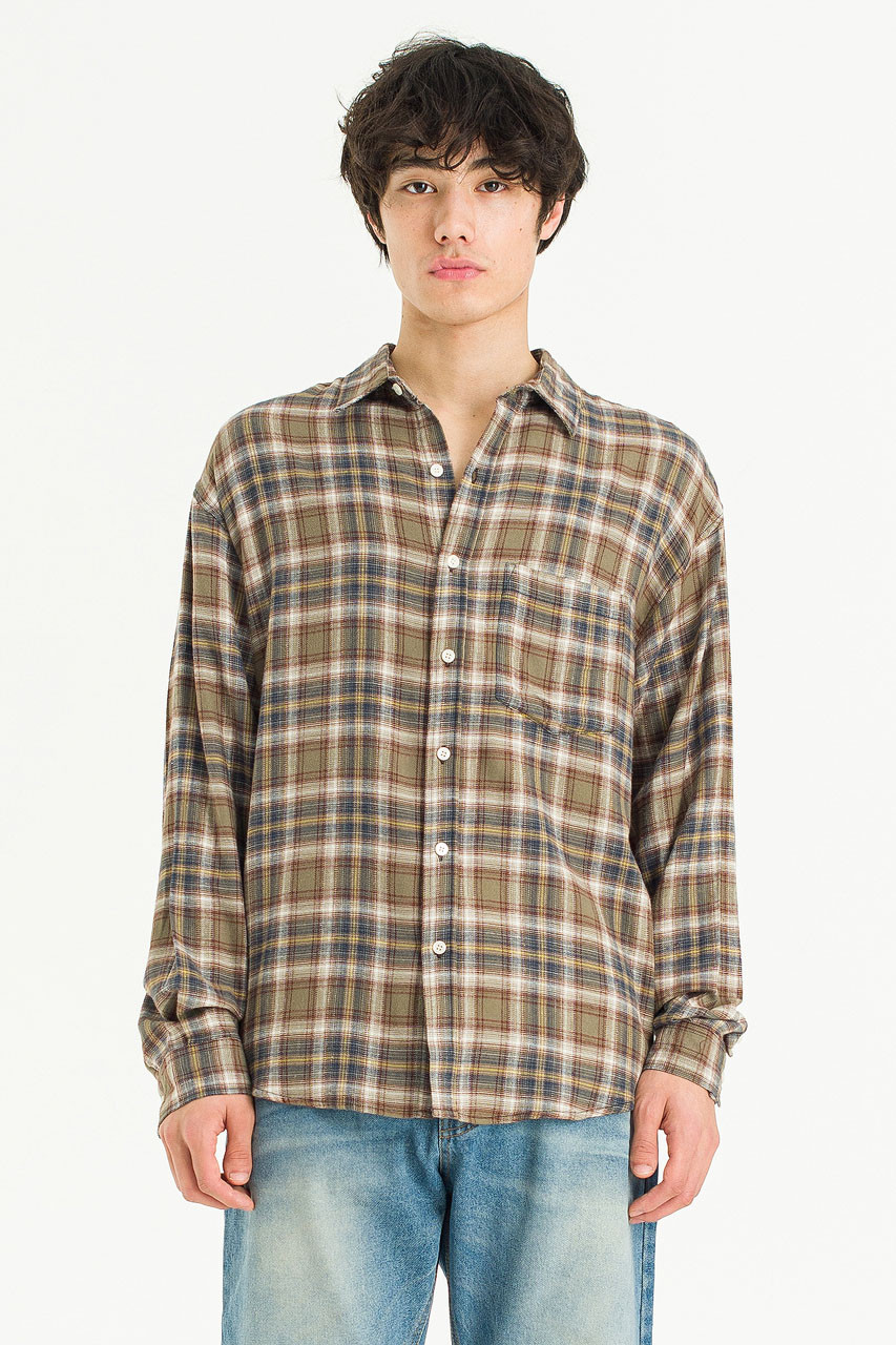 Menswear | Croft Shirt, Khaki