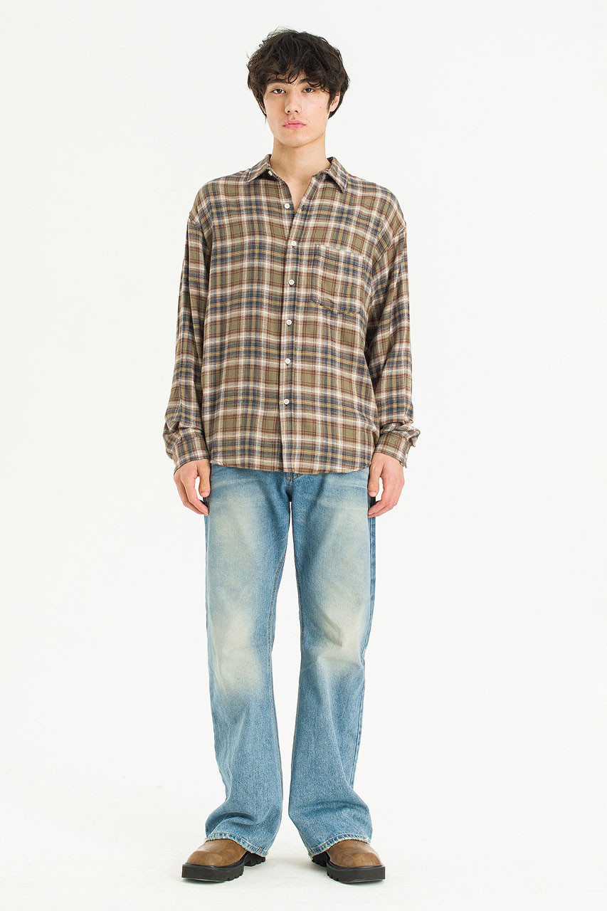 Menswear | Croft Shirt, Khaki