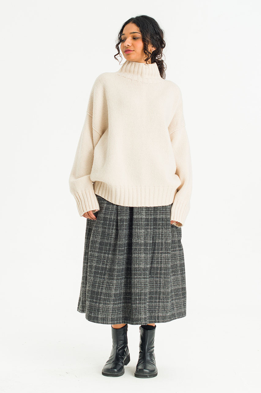 Loose Fit Soft Knit, Ivory