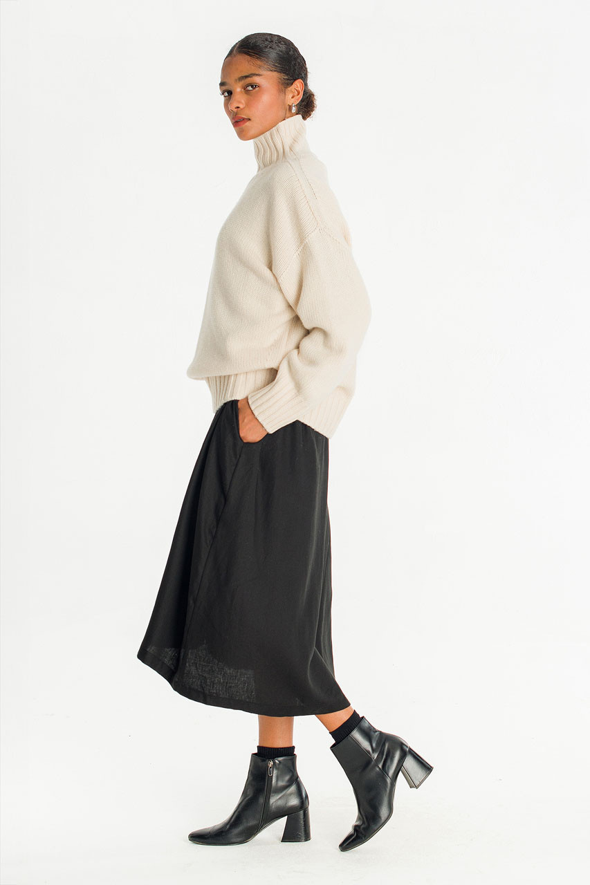 Loose Fit Soft Knit, Ivory