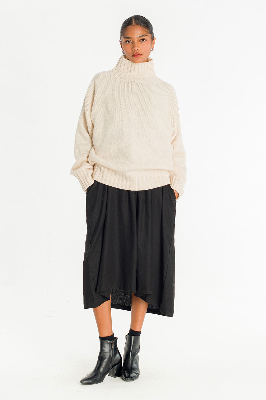 Loose Fit Soft Knit, Ivory