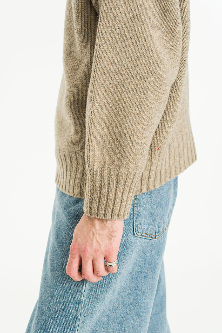 Menswear | Loose-Fit Soft Knit, Wood