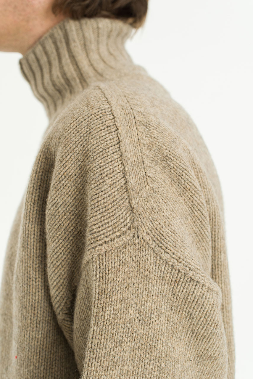 Menswear | Loose-Fit Soft Knit, Wood