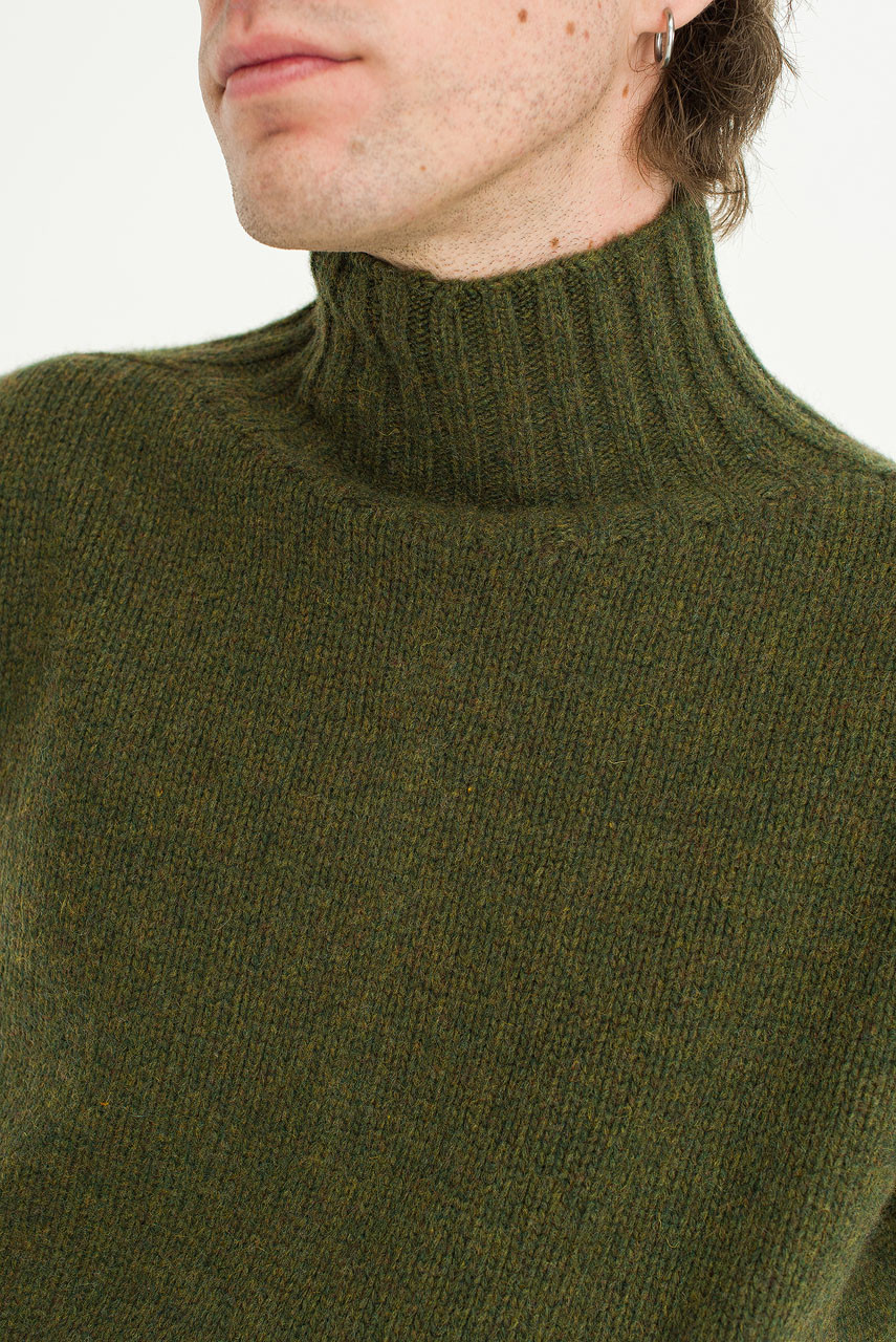 Menswear | Loose-Fit Soft Knit, Forest