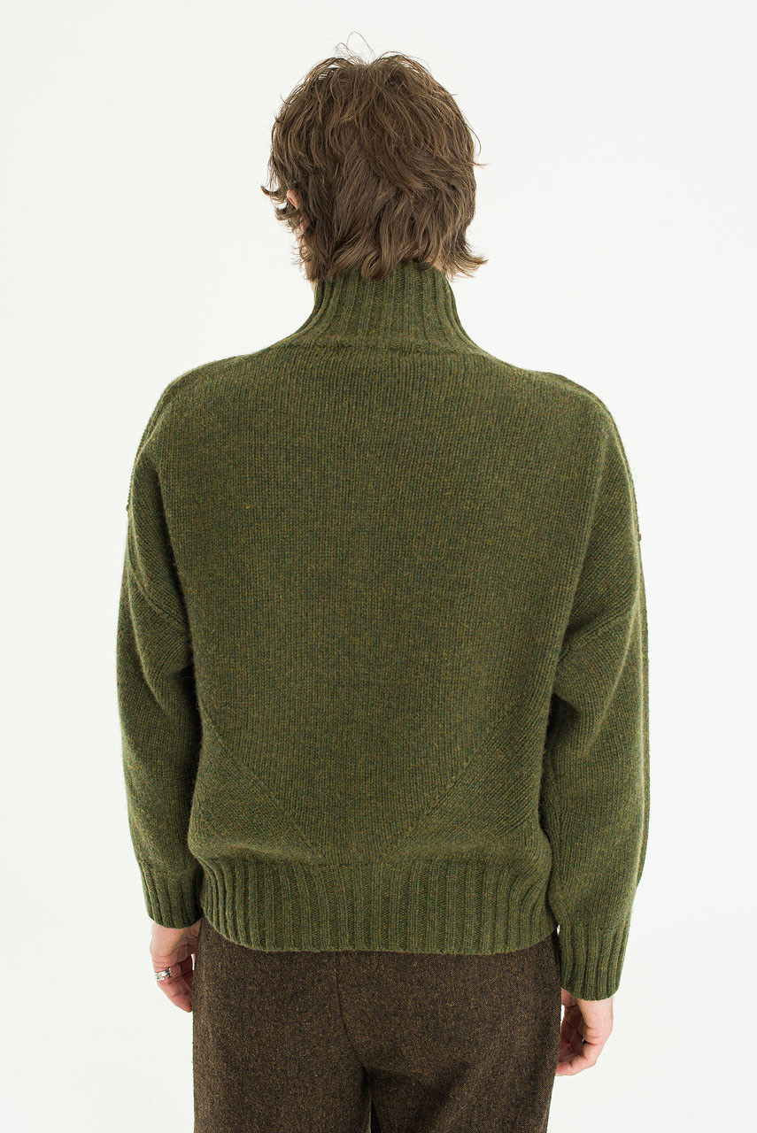 Menswear | Loose-Fit Soft Knit, Forest
