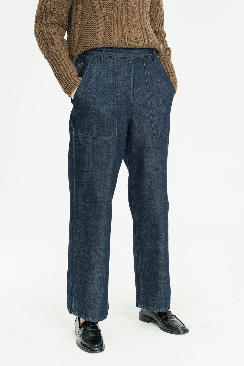Harbor Fatigue Pants, Indigo