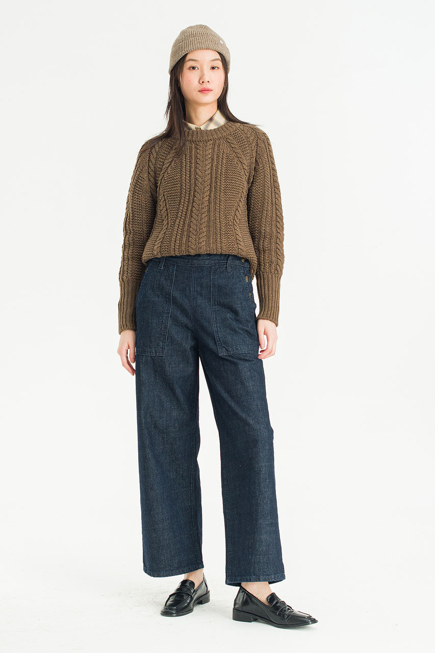 Harbor Fatigue Pants, Indigo