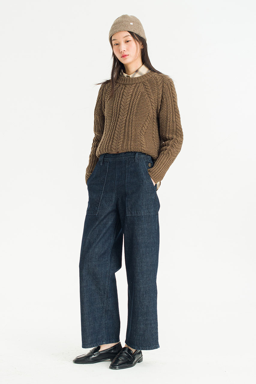 Harbor Fatigue Pants, Indigo