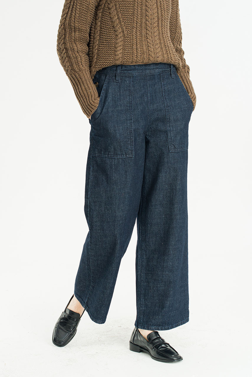 Harbor Fatigue Pants, Indigo