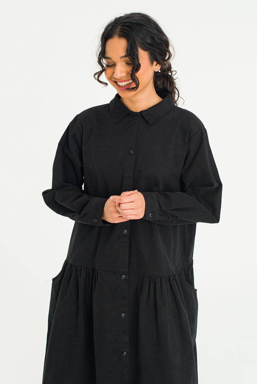 Bea Low Rise Dress, Black