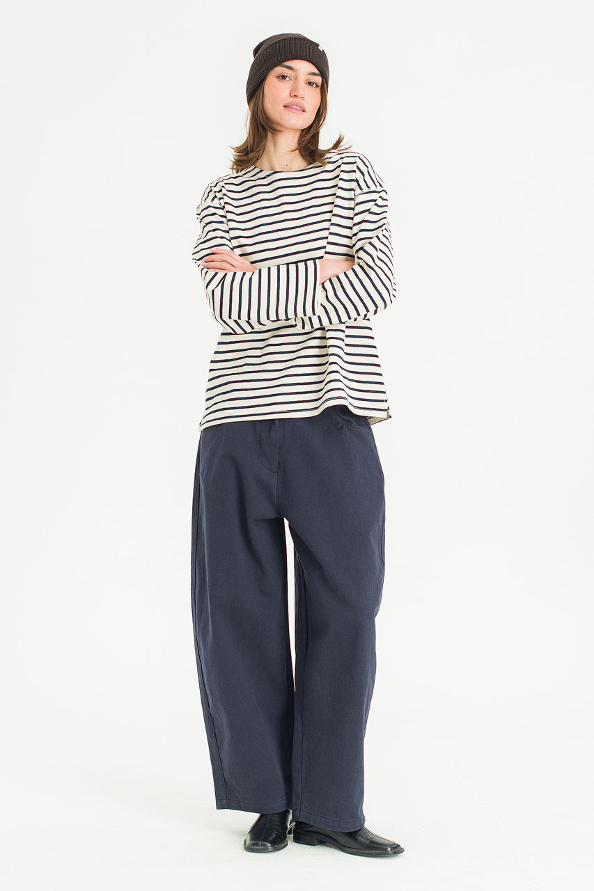 Sydney Stripe Tee, Ivory