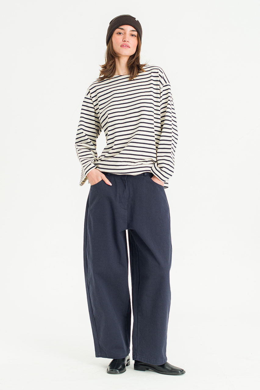 Sydney Stripe Tee, Ivory