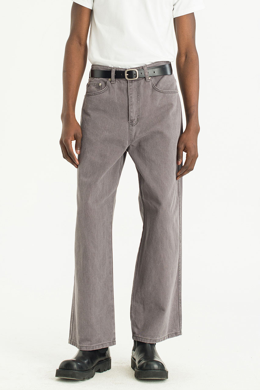 Menswear | Pigment-Dyed Pants, Charcoal
