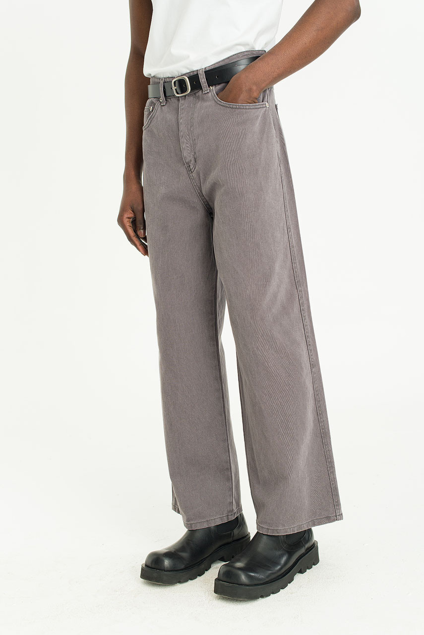 Menswear | Pigment-Dyed Pants, Charcoal