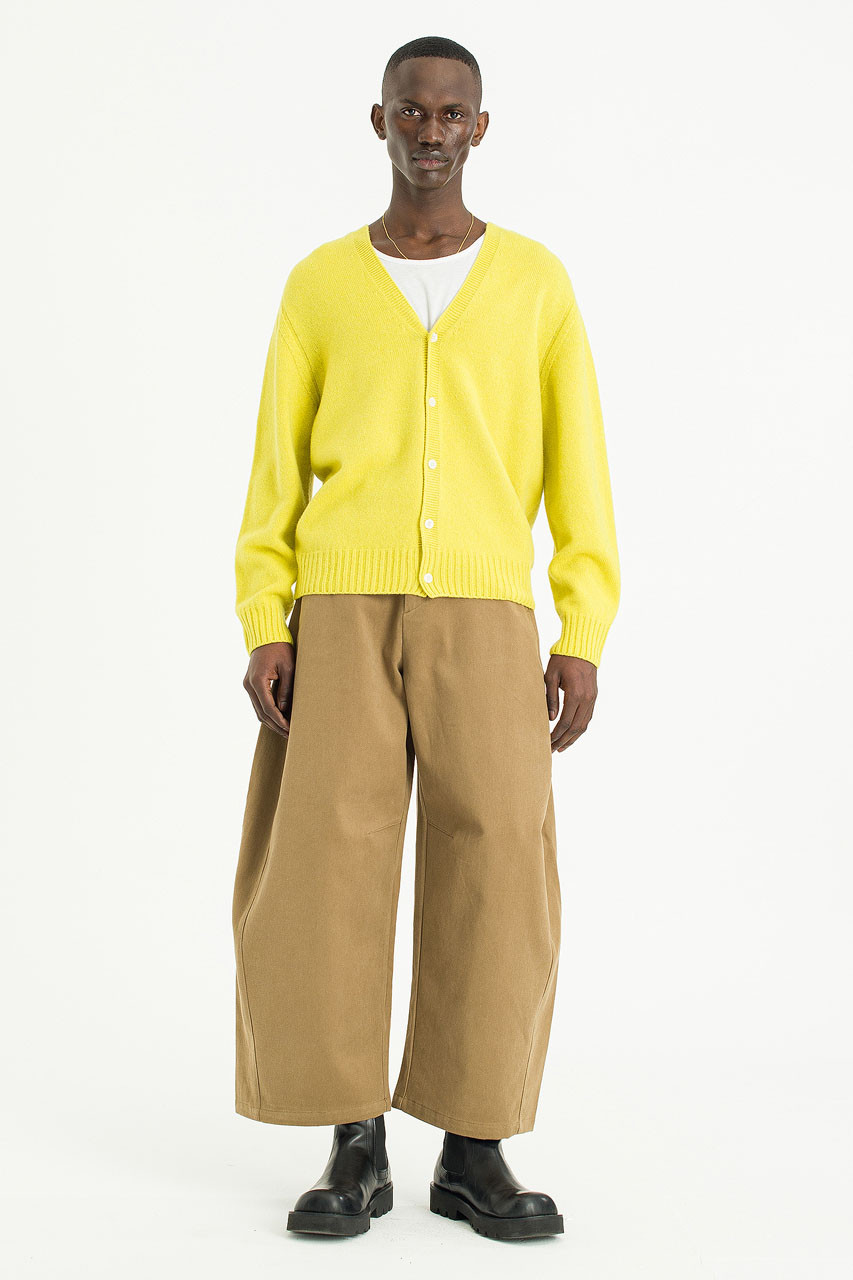 Menswear | Barrel Pants, Dark Beige